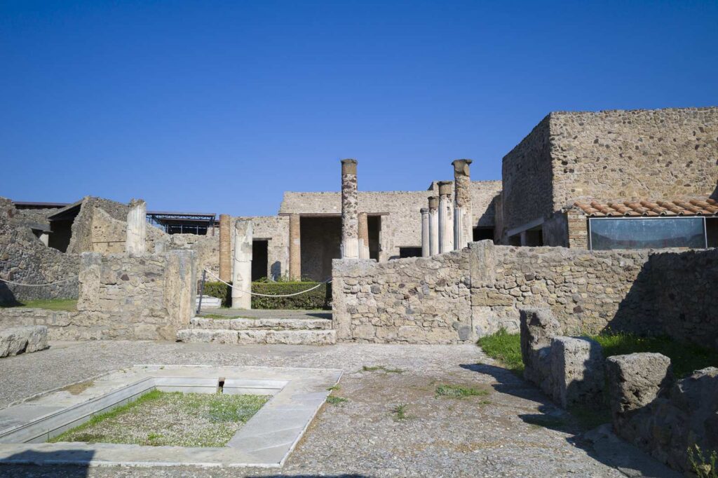 View of the House of Triptolemus