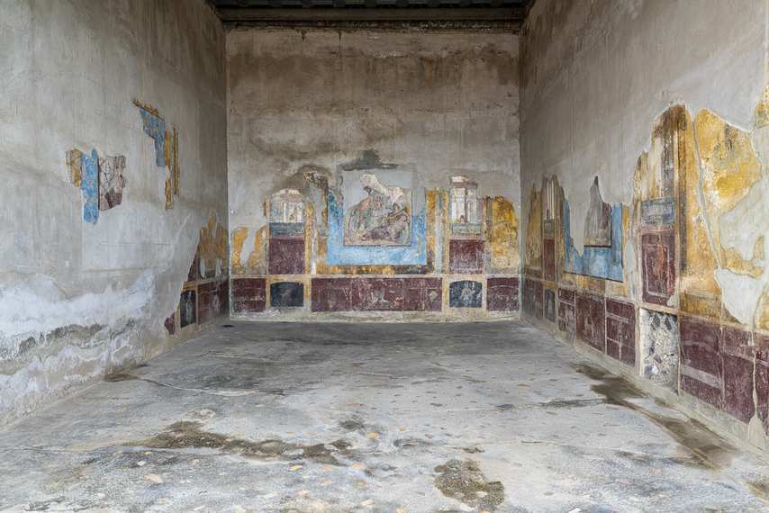 Fresco of Venus among ruins in the Villa Arianna at Stabiae